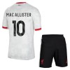 Original Trikotsatz Liverpool Mac Allister 10 Ausweichtrikot 2024-25 Für Kinder